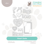 Simon Says Stamp Heart Suite Wafer Dies 1564sdc Heart to Heart