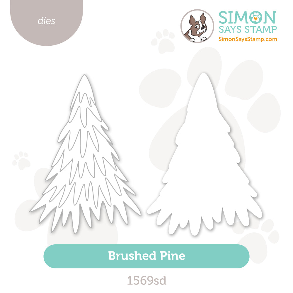 Simon Says Stamp Brushed Pine Wafer Die 1569sd