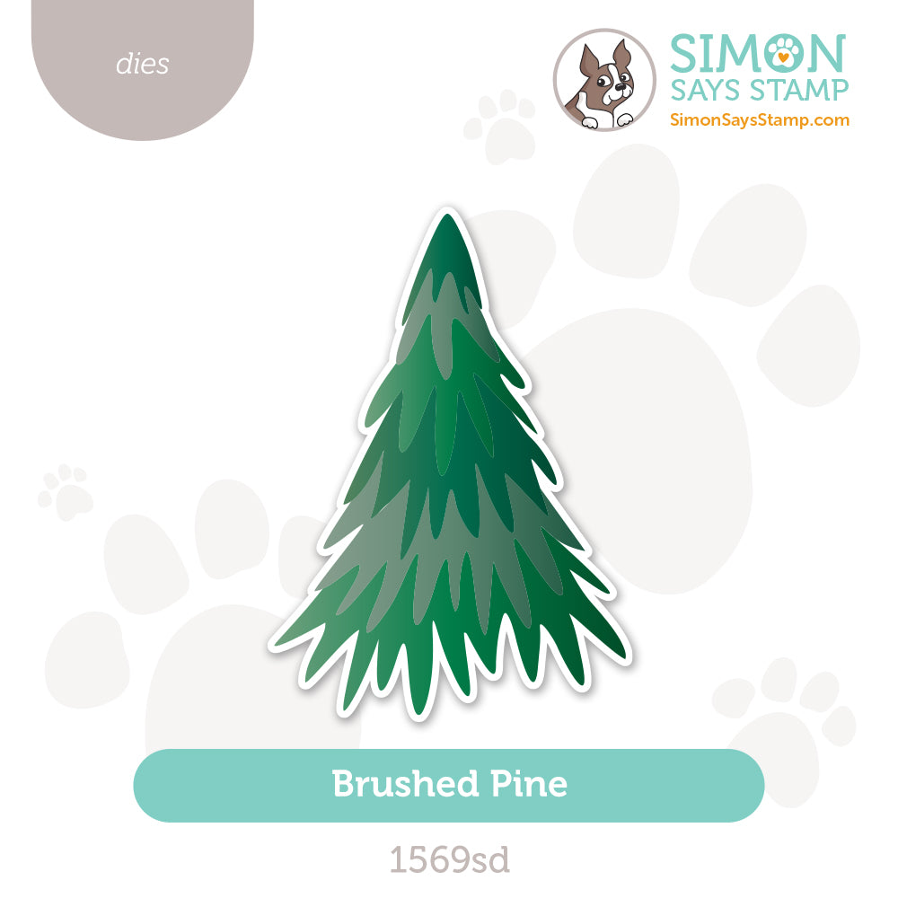 Simon Says Stamp Brushed Pine Wafer Die 1569sd