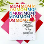 Papertrey Ink Mother's Day Sentiments Clear Stamps 1570 mom mom mom 