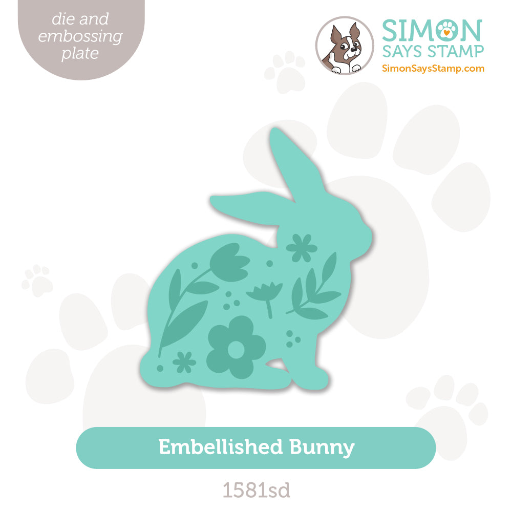 Simon Says Stamp Embellished Bunny Wafer Dies 1581sd Beautiful Moments