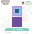 Simon Says Stamp XL Pop Art Square Wafer Dies 1724sdc