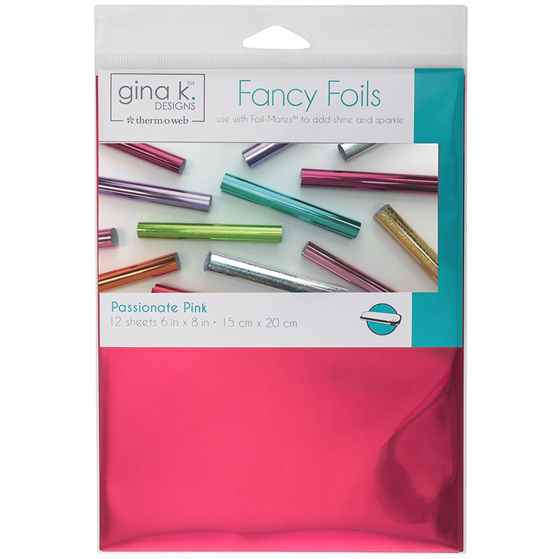 Therm O Web Gina K Designs PASSIONATE PINK Fancy Foils Deco Foil 18035