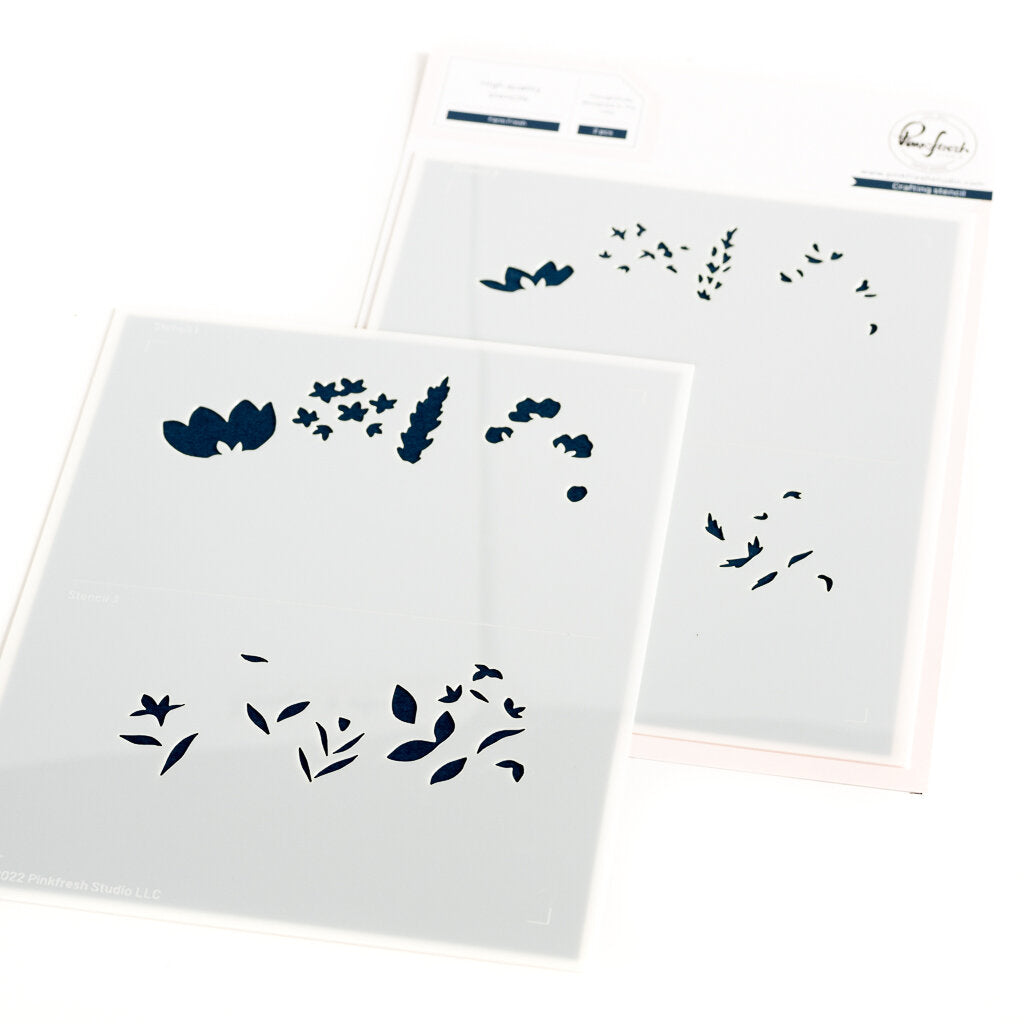 Pinkfresh Studio Farm Fresh Stencil Set 189323