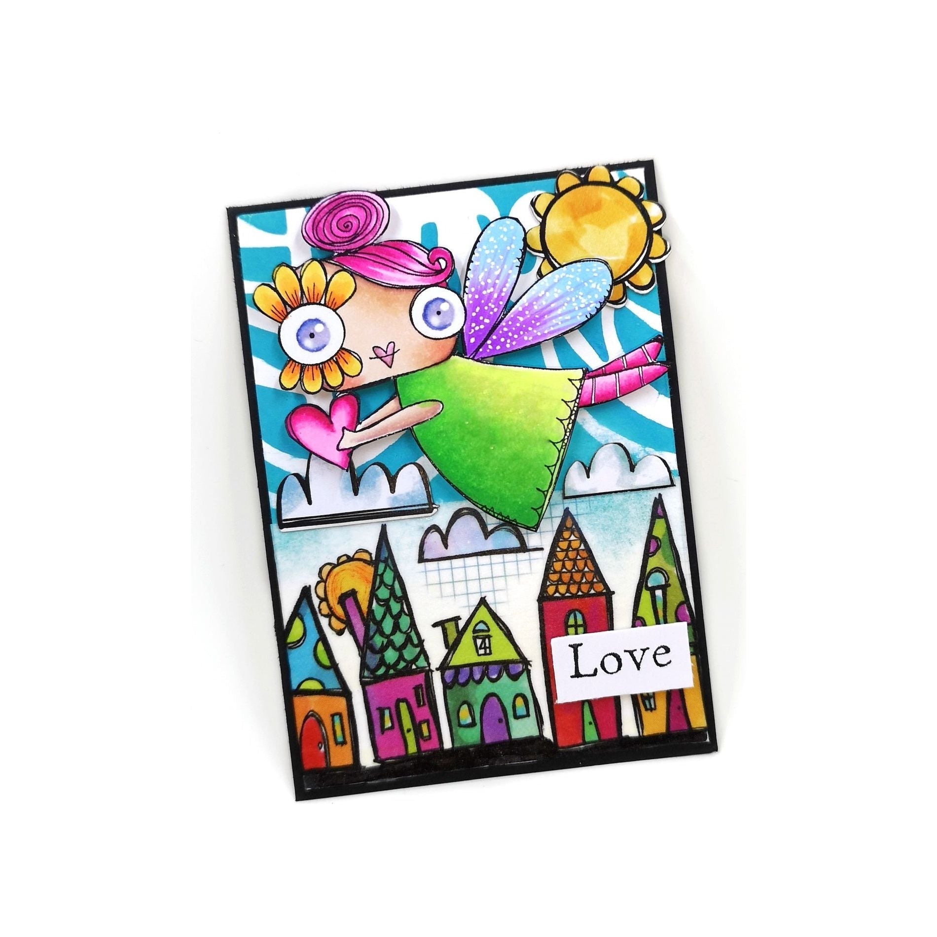 AALL & Create Whimsy Lane Ephemera Die-Cuts 19 love