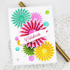PinkFresh Studio Basic Banners Celebrate Clear Stamp 199623 Celebrate | color-code:ALT03