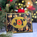 Whimsy Stamps Chilling Christmas 6x6 inch Paper Pack wsdp47 joy