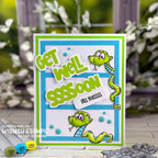 Whimsy Stamps Sassy Snakes Clear Stamps dp1030a soon