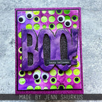Tim Holtz Sizzix Big Frights Thinlits Dies 666381 purple boo