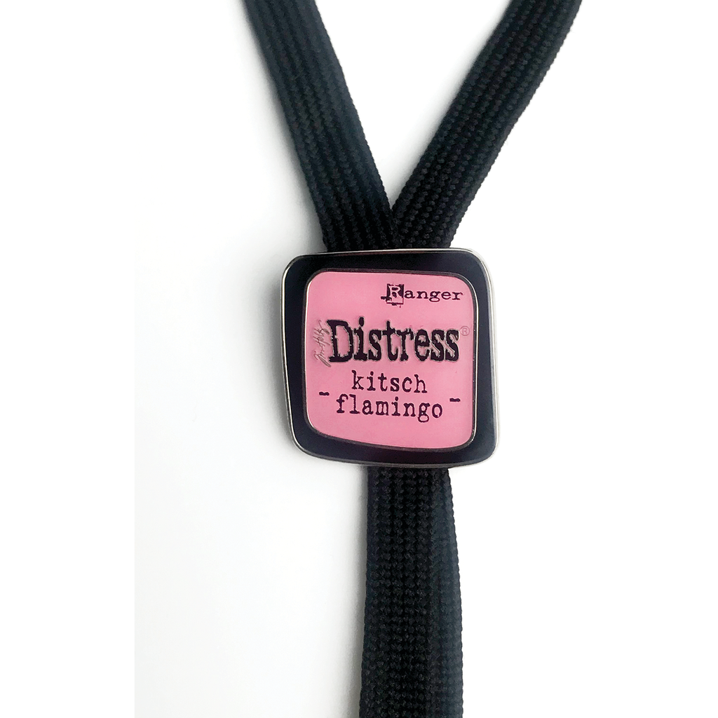 Tim Holtz Distress Enamel Pin Kitsch Flamingo Ranger tdz73130 Secondary Image