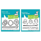 Simon Says Stamp! Lawn Fawn SET LF214WSP WINTER SPARROWS Stamps And Dies