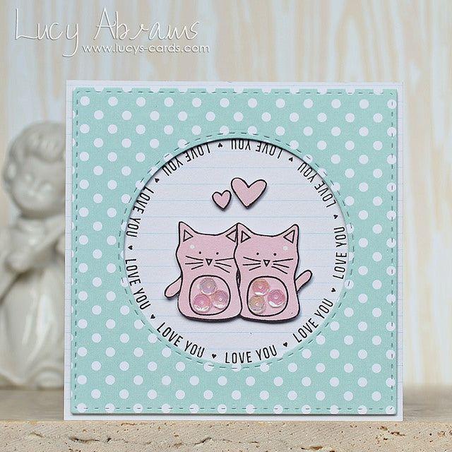 Simon Says Stamp! Simon Says Stamps And Dies SENTIMENTAL CIRCLES SetSC192