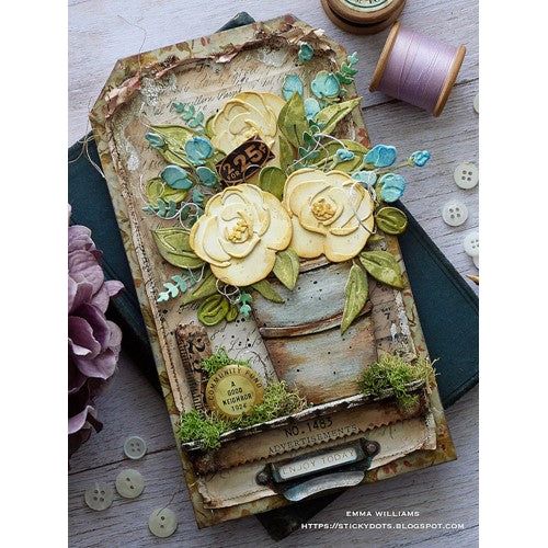 Tim Holtz Distress Antique Linen Ink Pad And Reinker Bundle Ranger | color-code:ALT01