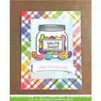 Simon Says Stamp! Lawn Fawn SET LF17SETHYB HOW YOU BEAN? Clear Stamps and Dies