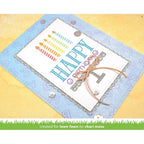Simon Says Stamp! Lawn Fawn SET LF17SETHHH HAPPY HAPPY HAPPY Clear Stamps and Dies