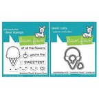 Simon Says Stamp! Lawn Fawn SET SWEETEST FLAVORS Clear Stamps and Dies MLFSF
