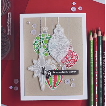 Simon Says Stamp! Simon Says Stamps And Dies ORNATE ORNAMENTS set340ro