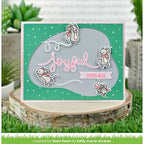 Simon Says Stamp! Lawn Fawn SET MICE ON ICE Clear Stamps and Dies HLFMOI