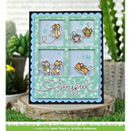 Simon Says Stamp! Lawn Fawn SET MICE ON ICE Clear Stamps and Dies HLFMOI