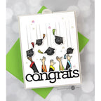 Simon Says Stamp! Simon Says Stamps and Dies HATS OFF GRAD set380hog | color-code:ALT1