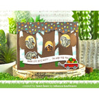 Simon Says Stamp! Lawn Fawn SET LET'S GO NUTS Clear Stamps and Dies lflgn
