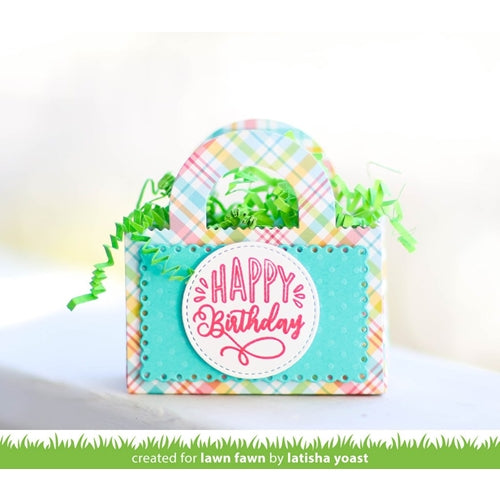 Simon Says Stamp! Lawn Fawn SET MAGIC MESSAGES Clear Stamps and Dies lfmm