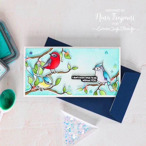 Simon Says Stamp! Simon Says Stamps and Dies Beautiful BIRDS set389sb | color-code:ALT4