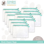 Simon Says Stamp! Simon Says Stamp Classic Color MESH ZIPPER BAGS 12 Pack st0022