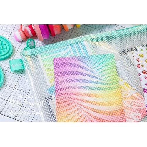 Simon Says Stamp! Simon Says Stamp Classic Color MESH ZIPPER BAGS 12 Pack st0022 | color-code:ALT01