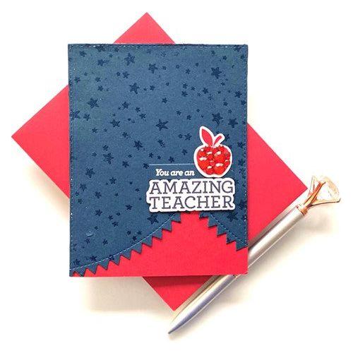 Simon Says Stamp! CZ Design Stamps and Dies TEACHER THANK YOUS set419tt Make Magic