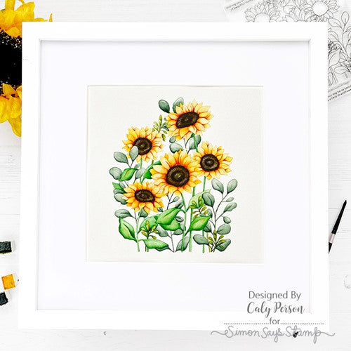 Simon Says Stamps and Dies Sunflower Garden
