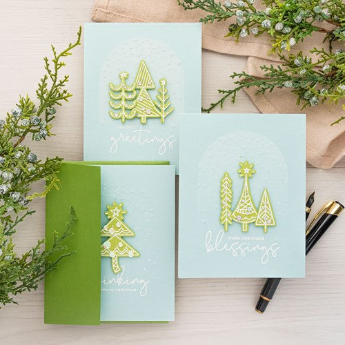 Simon Says Stamp! Simon Says Stamps and Dies MERRY CHRISTMAS TREES set434mct | color-code:ALT00