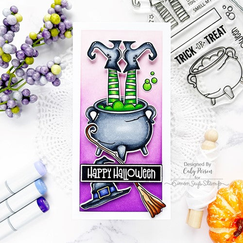 Simon Says Stamp! Simon Says Stamps and Dies TOIL AND TROUBLE set436tt | color-code:ALT0
