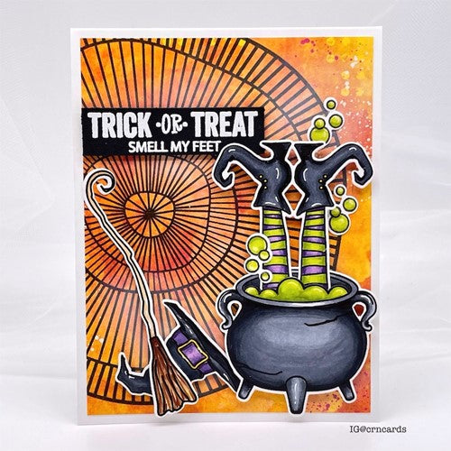 Simon Says Stamp! Simon Says Stamps and Dies TOIL AND TROUBLE set436tt