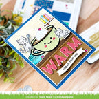 Simon Says Stamp! Lawn Fawn SET PURRFECTLY WICKED Clear Stamps and Dies lfpw