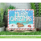 Simon Says Stamp! Lawn Fawn SET FURRY AND BRIGHT Clear Stamps and Dies lffab