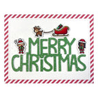 Simon Says Stamp! Lawn Fawn SET TINY WINTER FRIENDS Clear Stamps and Dies lftwf
