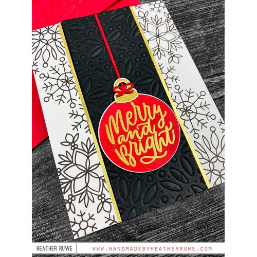 Simon Says Stamp! Simon Says Stamps and Dies HOLIDAY MESSAGES ORNAMENT set447hm | color-code:ALT2