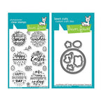 Simon Says Stamp! Lawn Fawn SET MAGIC SPRING MESSAGES Clear Stamps and Dies s2lfmsm