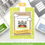 Simon Says Stamp! Lawn Fawn SET GARDEN BEFORE 'N AFTERS Clear Stamps and Dies s2lfgba