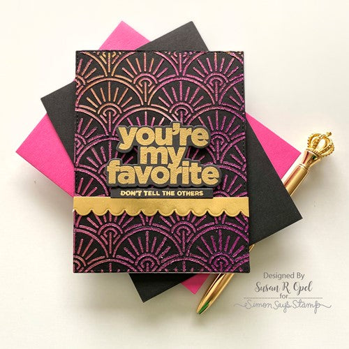 Simon Says Stamp! CZ Design Stamps and Dies SPRING IN MY STEP set502sm