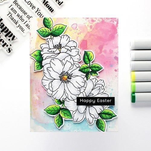 Simon Says Stamp! Simon Says Stamps and Dies MOM'S SPRING FLOWERS set500ms