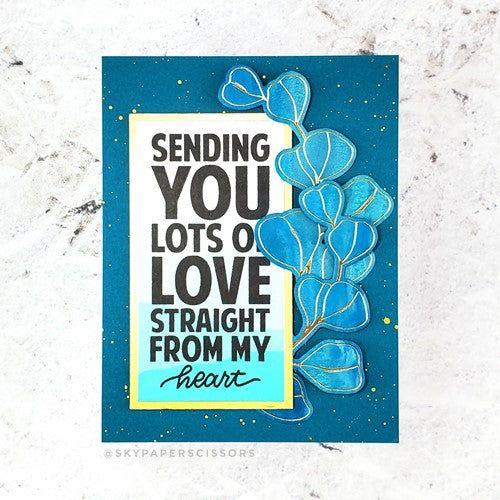 Simon Says Stamp! Simon Says Stamps and Die XL STACKED GREETINGS set517sg