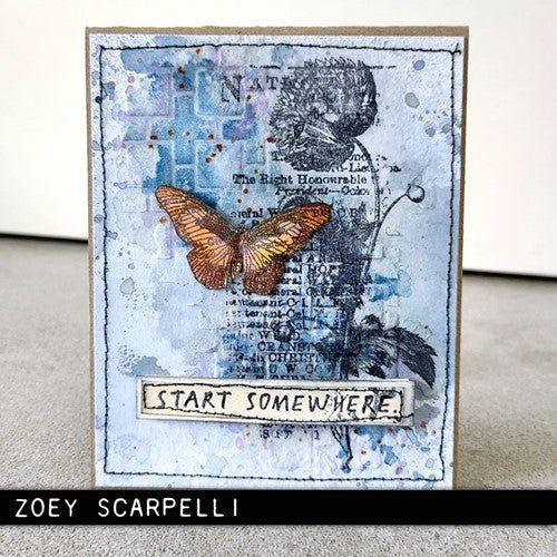 Simon Says Stamp Botanic Collage Wafer Dies sss447 Be Bold