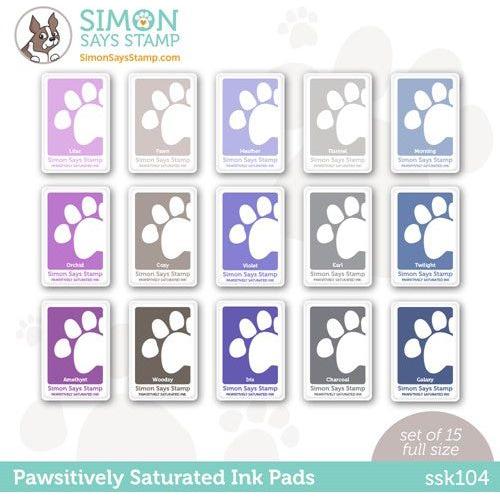 Simon Says Stamp! Simon Says Stamp Pawsitively Saturated Ink Set GRADIENT 4 ssk104