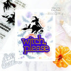 Simon Says Stamp! CZ Design Stamps and Dies WITCH PLEASE set544wp | color-code:ALT2