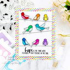 Simon Says Stamp! Simon Says Stamps and Dies PRINTMAKING BIRDS set547pb Stamptember | color-code:ALT0