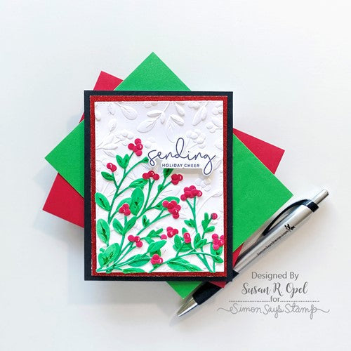 Simon Says Stamp! Simon Says Stamps and Dies CHRISTMAS BLESSINGS set548cb Stamptember