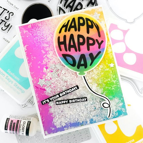Simon Says Stamp! CZ Design Stamps and Dies BALLOON GREETINGS set565bg Cozy Hugs | color-code:ALT0