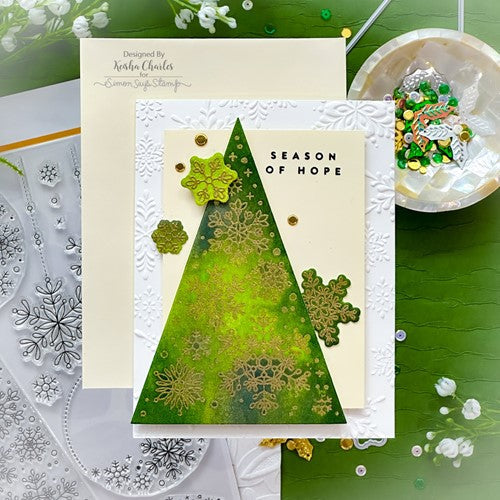 Simon Says Stamp! Simon Says Stamps and Dies GLISTENING SNOWFLAKES set571gs Cozy Hugs | color-code:ALT4